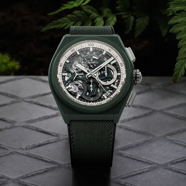 LVMH Watch Week: Zenith Embraces Emerald with the Defy 21 Urban