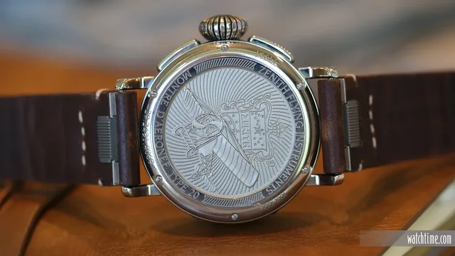 Zenith Pilot Type 20 Chronograph Silver - back
