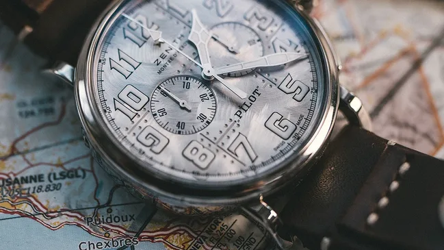 Zenith Type 20 Pilot Chronograph Silver