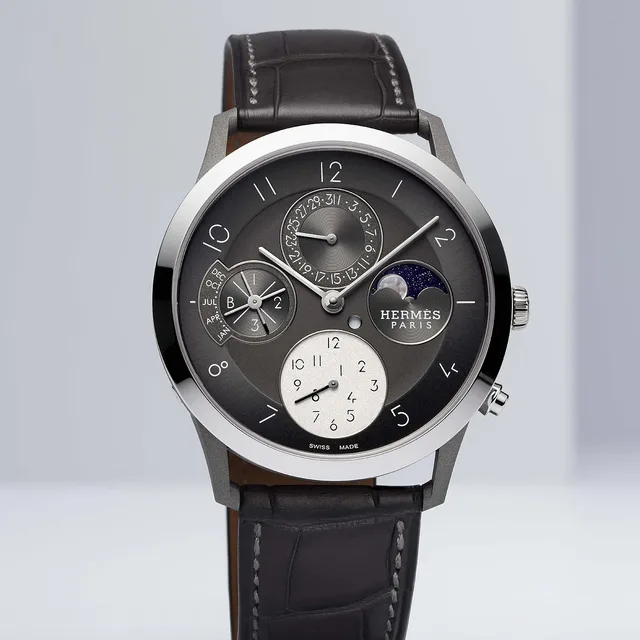 Hermes Slim d' Hermes QP - Titanium