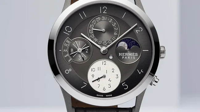 Hermes Slim d' Hermes QP - Titanium