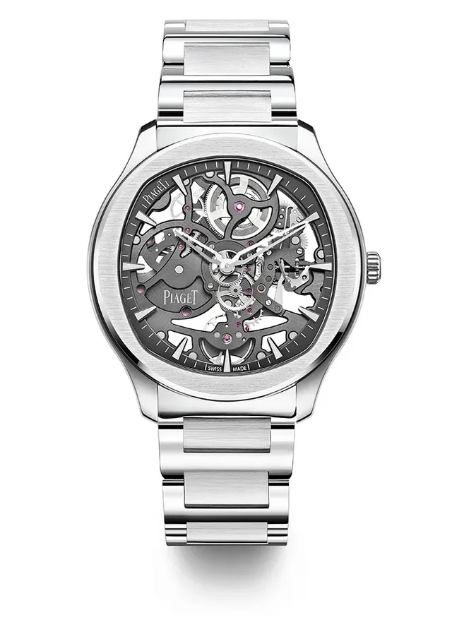 Piaget_Polo Skeleton grey steel_G0A45001_Soldat