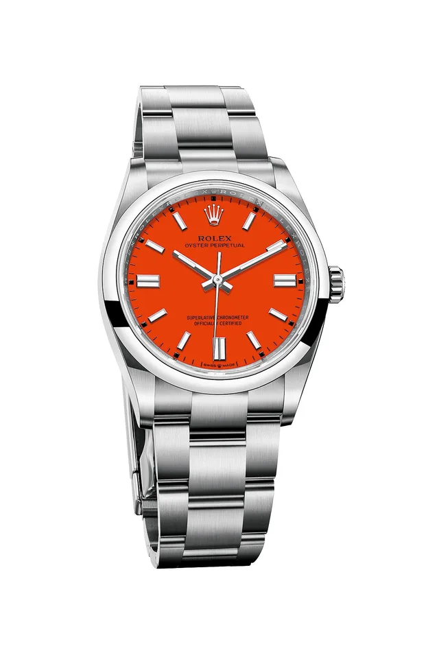 Rolex Oyster Perpetual Coral