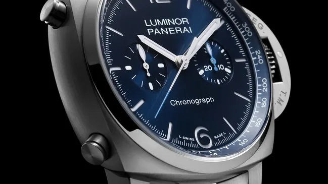 Panerai Luminor Chrono blue dial
