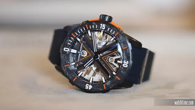 Ulysse Nardin Diver X Skeleton - reclining