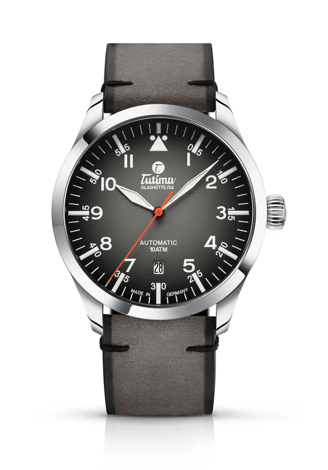 Tutima_Flieger_Slategrey_strap_front_1000
