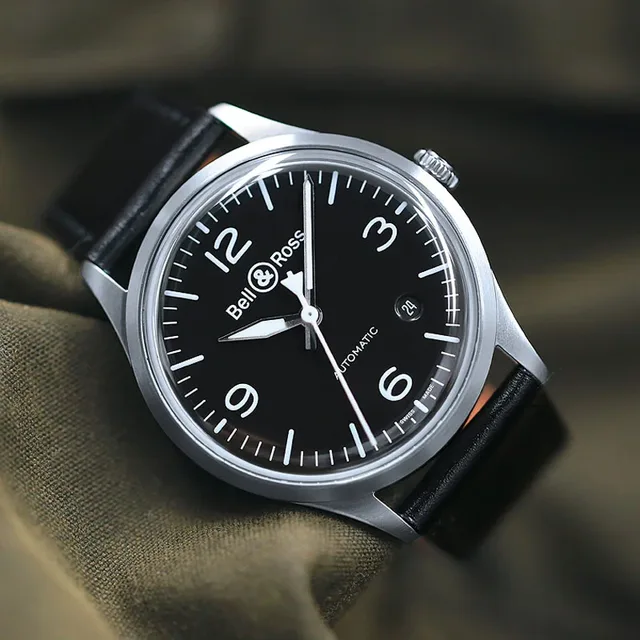Bell & Ross BR V1-92 Black Steel