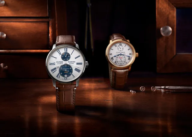 Marine-Torpilleur-Panda-with-Marine-Wrist-Chronometer-150th-anniversary-from-1996