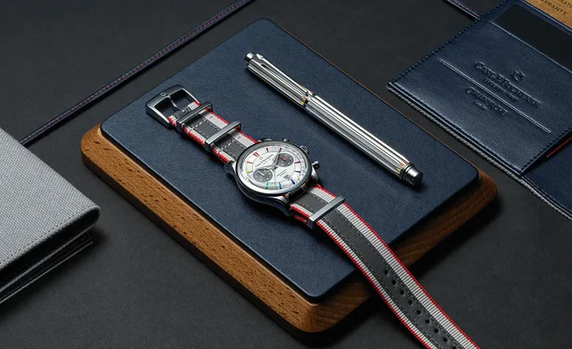Carl-F-Bucherer-Manero-Flyback-Signature-watch-Caran-dAche-Signature_pen_pair_1000