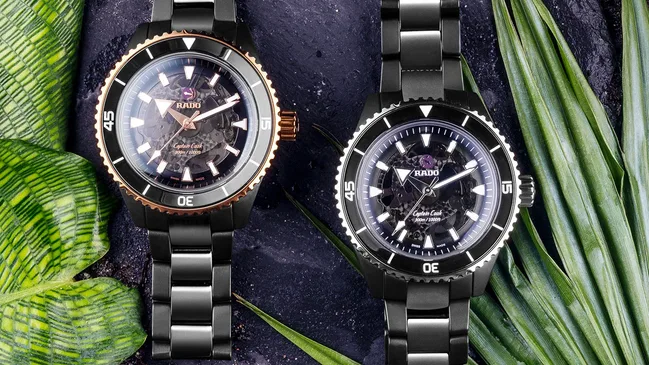 Rado Captain Cook High-Tech Ceramic - pair