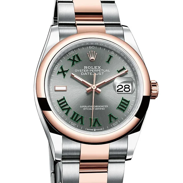 Rolex Datejust 36 Rolesor Everose