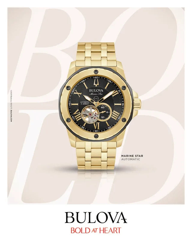 Bulova Bold at Heart Mens