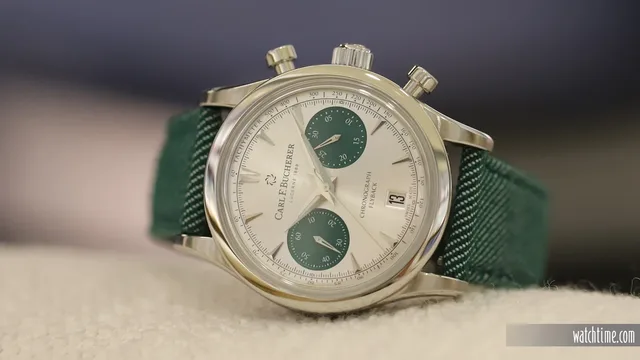 Carl_F_Bucherer_Manero_Flyback_40mm_Green_Frontal_ZRH_2022