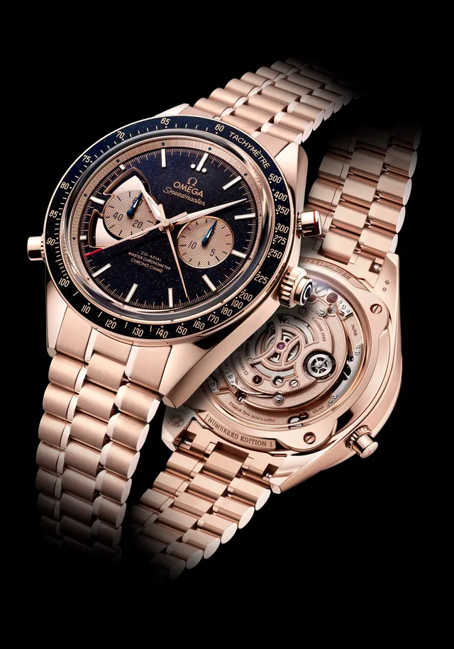 OMEGA Chrono Chime Speedmaster_double expo