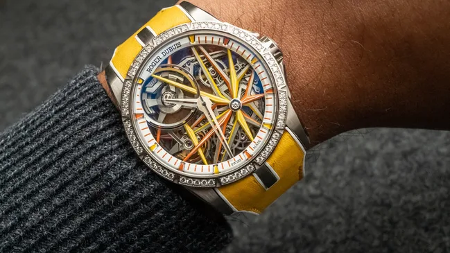roger dubuis excalibur blacklight monobalancier