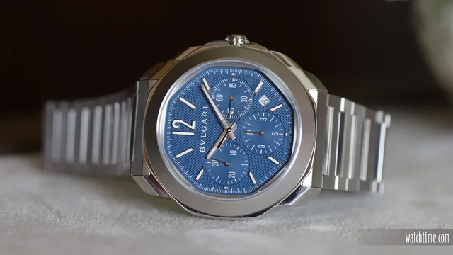 Bulgari_Octo_Roma_Chronograph_Blue_Dial_Frontal_Geneva_2023