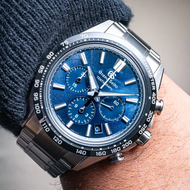 grand seiko tentagraph chronograph slgc001