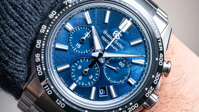 grand seiko tentagraph chronograph slgc001
