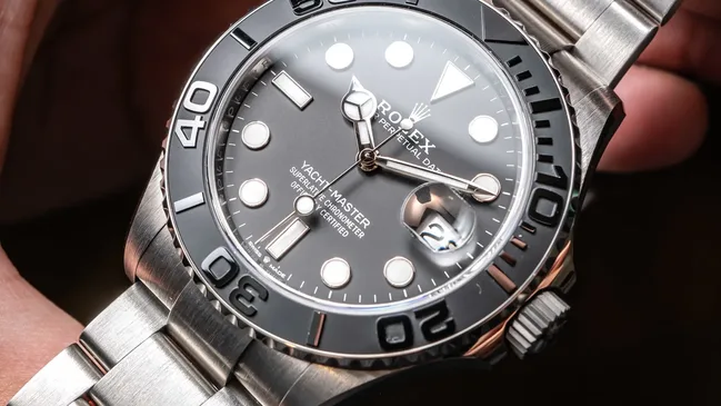 Rolex yacht master ii titanium rlx