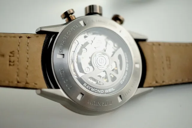 Caseback Raymond Weil Freelancer Bi-Compax Chronograph