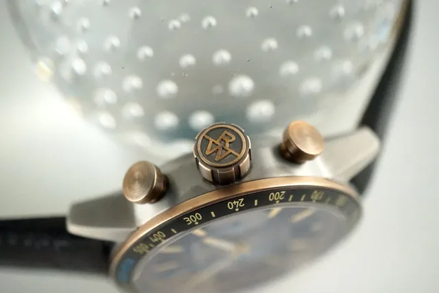 Crown Raymond Weil Freelancer Bi-Compax Chronograph