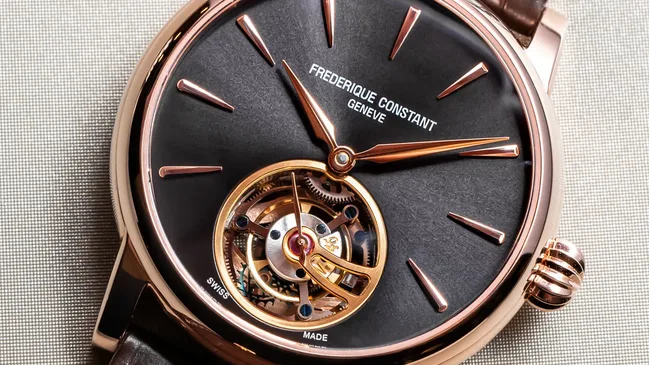 frederique constant classic tourbillon manufacture