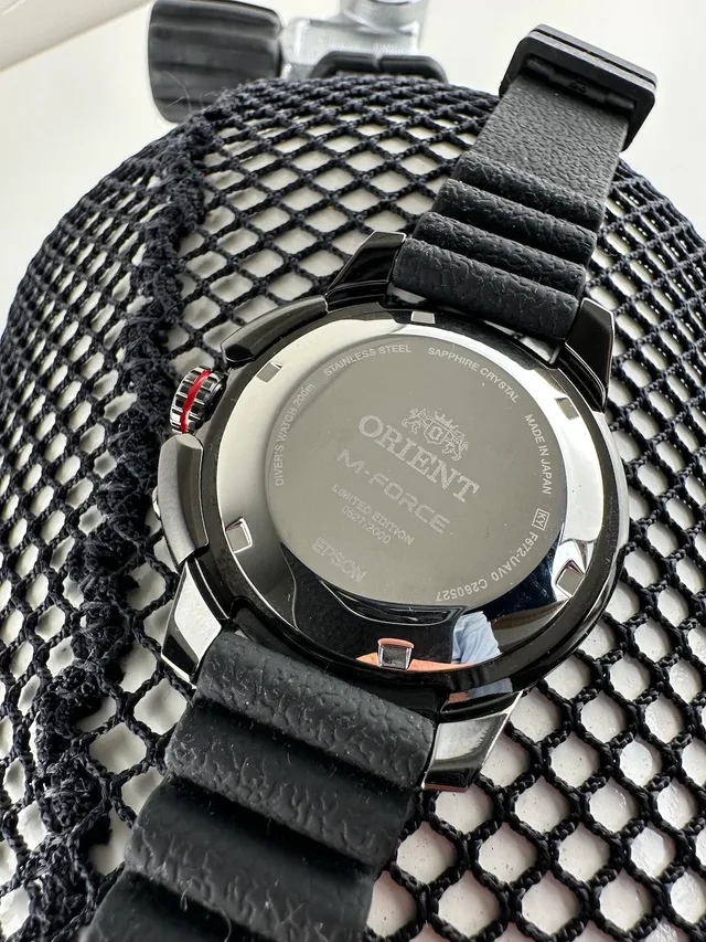 Orient M-Force caseback