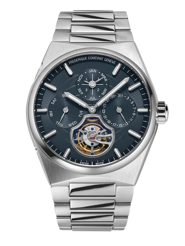 2023_Frederique_Constant_FC-975BL4NH6B_Highlife_Tourbillon_Perpetual_Calendar_Manufacture_Steel_Front_SD