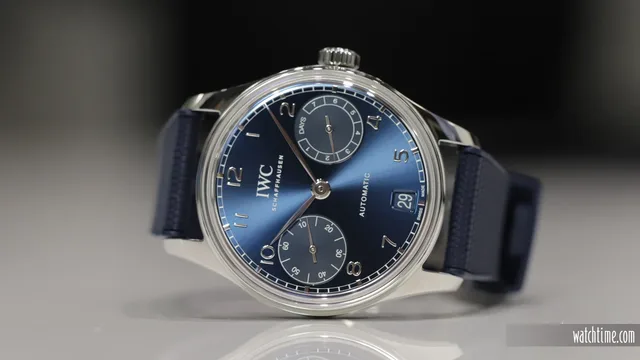 IWC_Portugieser_Automatic_7_Days_Blue_Dial_Frontal_SH_2024