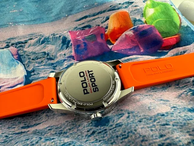 Ralph Lauren Polo Watch back