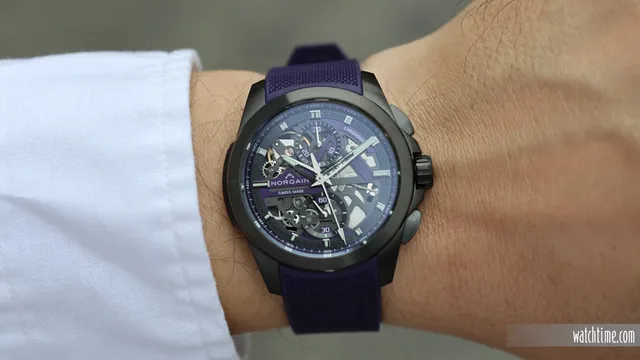 Norqain_Independence_Skeleton_Chrono_Ti_Wrist_ZRH_2024