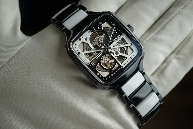 Rado Hands-On With The Delightfully Different Rado True Square Automatic Open Heart Diamonds Limited Edition - 1