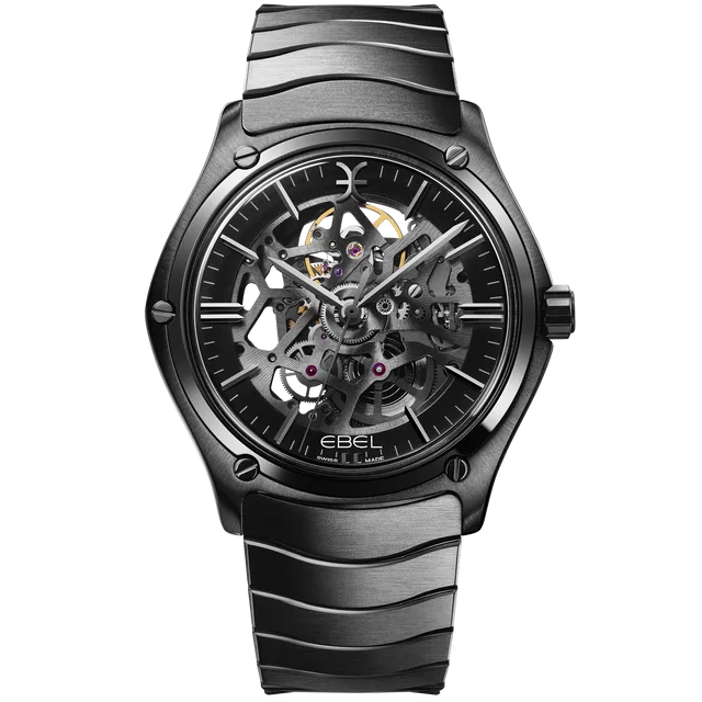 EBEL アナログ腕時計 ブラック Ebel Launches Sport Classic Skeleton 42 MM | WatchTime