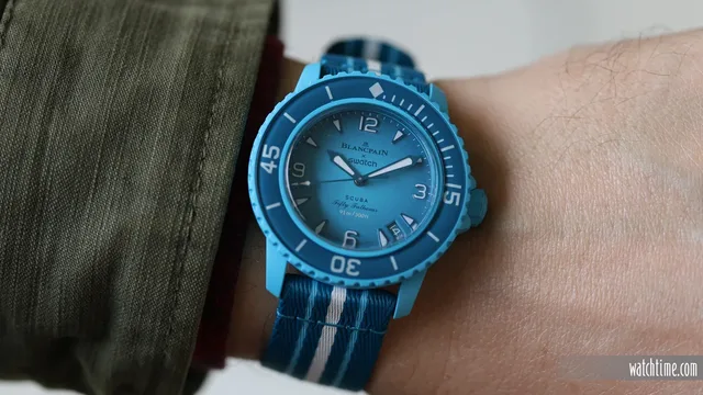 Blancpain_Swatch_Scuba_Fifty_Fathoms_Blue_Lagoon_Wrist_2024