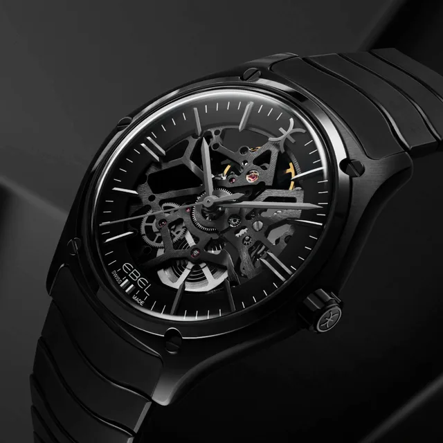 EBEL アナログ腕時計 ブラック Ebel Launches Sport Classic Skeleton 42 MM | WatchTime
