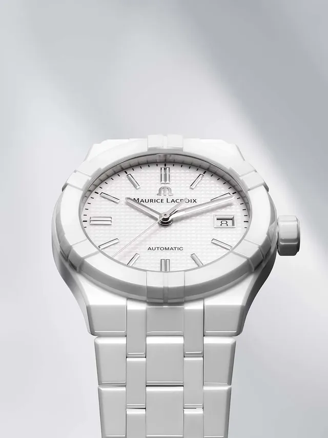 Maurice_Lacroix_AIKON_Automatic_Ceramic_weiss_Front