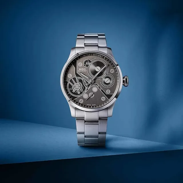 MIDO MULTIFORT 腕時計(クォーツ) Mido Launches Multifort Mechanical with Surprising Dial Design