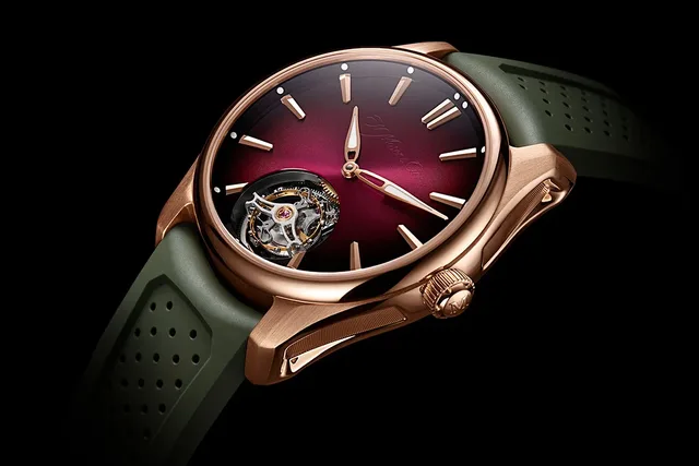 HMoser_Pioneer_Tourbillon_RG_Burgundy_Dial