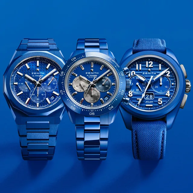 Zenith-Blue-Ceramic-Chronograph-Trilogy-Watches-Wonders-2025-1