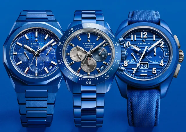 Zenith-Blue-Ceramic-Chronograph-Trilogy-Watches-Wonders-2025-1