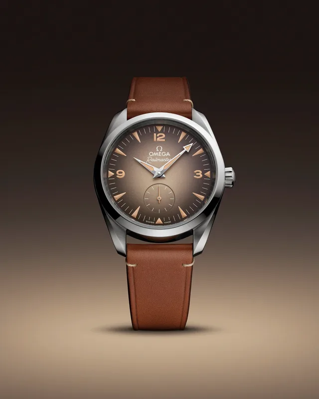 Omega_Railmaster_beige_dial