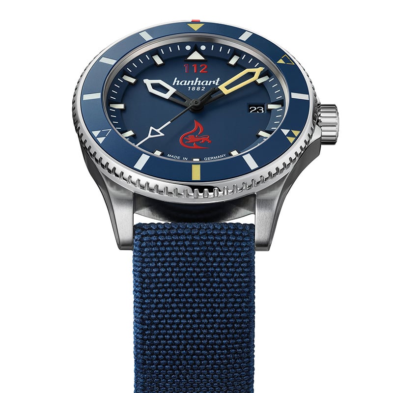 Hanhart Thermosphere Limited Edition: bezel