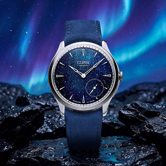 Czapek Promenade Midnight Pearl, front