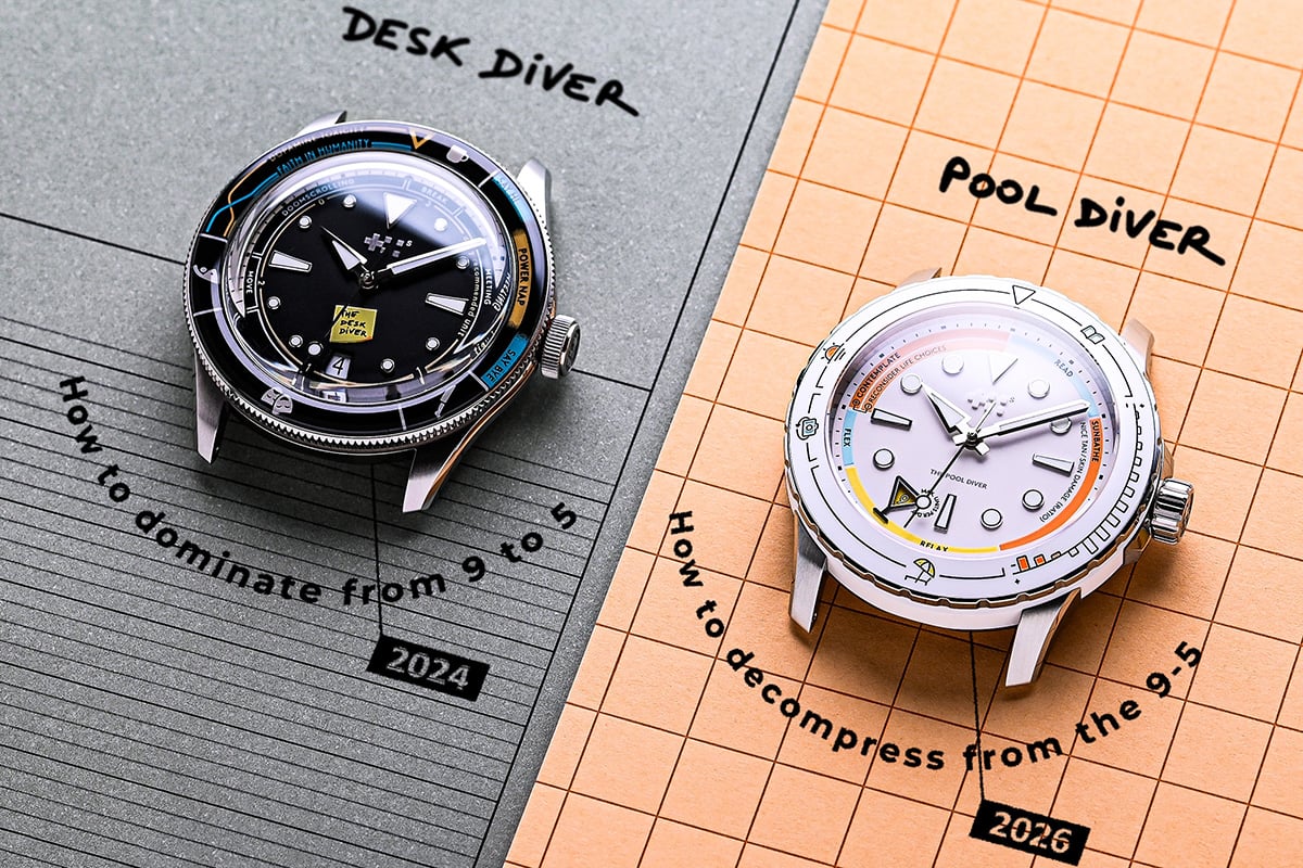 Christopher Ward x seconde/seconde/ C60 Pool Diver