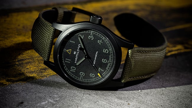 Hamilton Khaki Field Mechanical 38mm Modern Warfare 4 edition: title