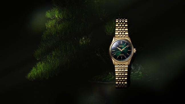 Seiko Presage Classic Series Tradman‘s Bonsai Limited Edition HCC009J1: title
