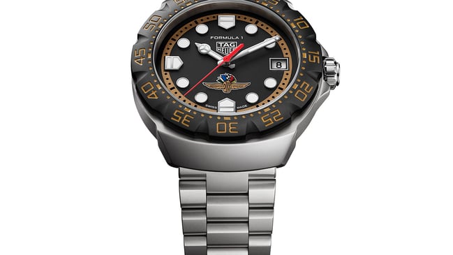 TAG Heuer Formula 1 Solargraph x Indy 500, title