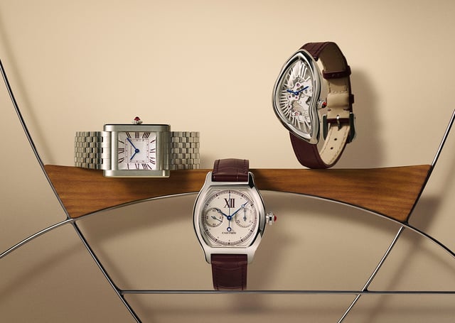 Cartier Privé, three watches