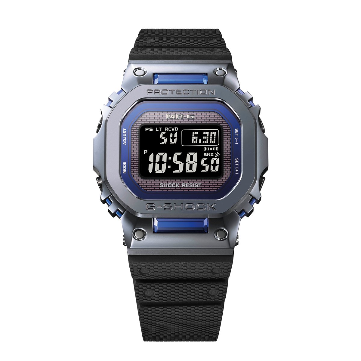 MRG-B5000SA: Titanium MR-G with facet-cut sapphire crystals