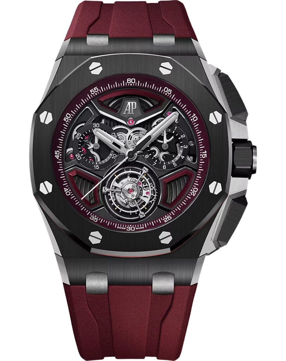 Dive watch: Audemars Piguet – Royal Oak Offshore Flying Tourbillon Chronograph Automatic, dive watch with tourbillon and chronograph